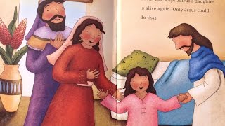 La Biblia para Los Niños y Bebés en Español 74 La hija de Jairo 2MinutosCadaDía [upl. by Nosam]