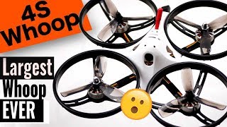 The Largest Whoop Ever KingKong ET MAX  4Inch FPV Drone Whoop [upl. by Demitria]