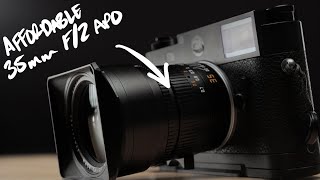 Affordable APO TTArtisan 35mm f2 APOM ASPH Review amp Sample Photos [upl. by Tiffanie]