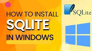 How to install SQLite in Windows 10 2024  Step by step guide [upl. by Bonneau]