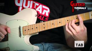 Im No Angel The Winery Dogs  Main Riff  Guitar Tutorial with Matt Bidoglia [upl. by Noterb]