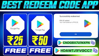 Google Play Gift Card Earning App 2024  Free Redeem Code  Get Unlimited Google Play Redeem Code [upl. by Imugem]