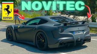 BEST OF CARS LEAVING CAR MEET LaFerrari F12 NLargo Enzo Lamborghini Audi Novitec [upl. by Kovar]