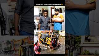 People self awareness for fengal cyclone 👏 chennai heavyrain flood preplanning parithabangal [upl. by Weintrob520]