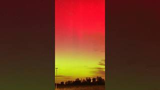 Northern Lights over Germany October 10th northernlights auroraborealis [upl. by Lenwood656]