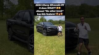 Check Out the OneofaKind Midgate on the 2024 Chevy Silverado EV RST [upl. by Ynned]