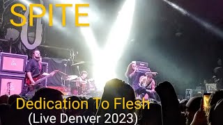 Spite Dedication To Flesh Live 2023 [upl. by Engdahl]