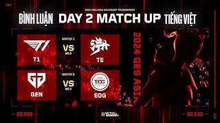 TRỰC TIẾP Gwangju Esports Series Asia 2024  T1 vs TE  GENG vs EDG [upl. by Gonta]