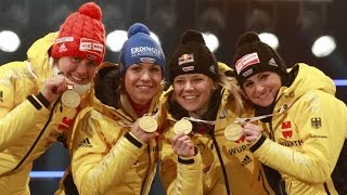 WM Staffel Frauen Ruhpolding 2012 [upl. by Jo479]