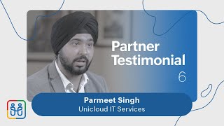 Parmeet Singh  Unicloud IT Services  Zoho Partner Program Testimonial [upl. by Makell]