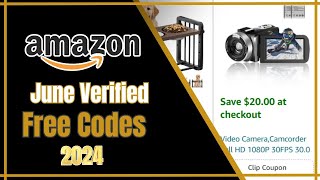 Offers amp Discount Coupons Amazon June 2024  Coupon Code Amazon [upl. by Xela354]