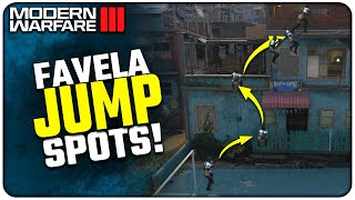 Insane Jump Spots on FAVELA in Modern Warfare III [upl. by Belamy]