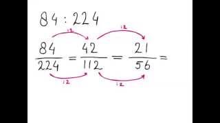 Verhoudingen 3  Hoe schrijf je een verhouding zo eenvoudig mogelijk op [upl. by Aleda613]