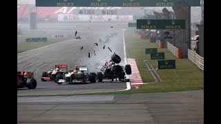 F1 2013 Crashes [upl. by Durer]