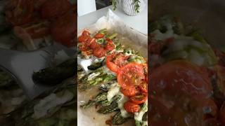 Roasted Asparagus baked asparagus dinnerrecipe cookwithme [upl. by Sorvats845]