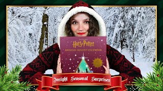 Harry Potter Insight Editions Hogwarts Seasonal Surprises Advent Calendar ❄️ [upl. by Xxam]