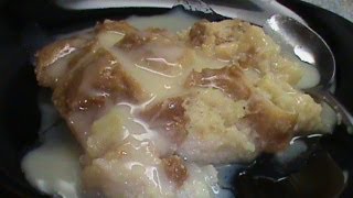 Bread Pudding with Hot Buttered Rum Sauce [upl. by Eivla]