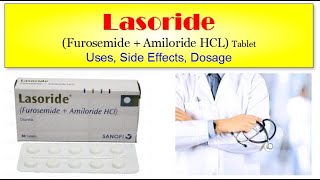 Lasoride Tablet Uses in Urdu  Furosemide and Amiloride Tablet Used For  Diuretics [upl. by Orford]