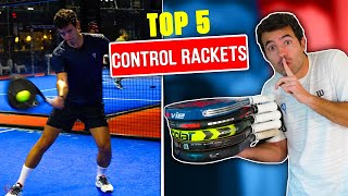 TOP 5 BEST CONTROL PADEL RACKETS 2023 BLACK FRIDAY  the4Set [upl. by Trenton]