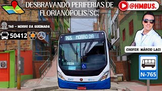 Fomos na linha 765  Morro da Queimada no Marcopolo Torino S MercedesBenz OF1519 BlueTec 5 [upl. by Karlie]