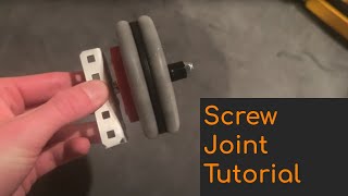 Vex Screw Joint Tutorial [upl. by Quickel82]