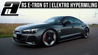 ÜBER 550km mit EINEM Akku im 650PS Audi RS etron GT  ELEKTRO HYPERMILING [upl. by Alram]