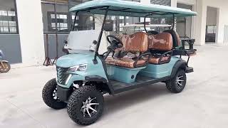 High Quality Golf Club Car Sightseeing Bus Electric Golf Carts Electric 2 To 4 To 6 To 8 Seats [upl. by Ary228]