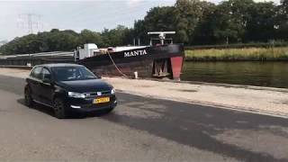 VW Polo 6R 16 TDI Straight pipe sound [upl. by Richela]