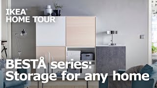 Versatility amp Style IKEA BESTÅ Storage Solutions  IKEA Home Tour [upl. by Glen93]