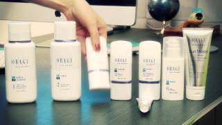 Obagi NuDerm  removal of pigmentations and skin rejuvenation  instructions how to apply creams [upl. by Jamilla]