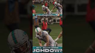 Braxton berrios on the kick return football nfl gaming madden25gameplay [upl. by Weismann577]