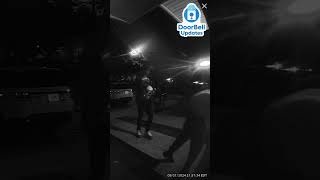 Two Guys Stealing Someones Property From Their Door Caught On Ring Doorbell Video [upl. by Neelasor]