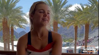 Anna Leigh Waters talks to Sophie Chiche SportsEdTV at the US Nationals pickleball [upl. by Aicenad]