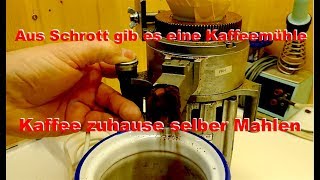 Profi Kaffeemühle selber bauen [upl. by Mcquade]