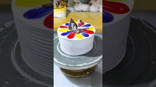 Mix Colour Jelly Cake Design shorts youtubeshorts viralvideo viralvideo [upl. by Deeyn193]