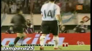 FUTBOL EN AMERICA  Argentina 2 vs Peru 1 Resumen total de inicio a fin 23 [upl. by Tristam]