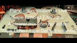 Mac And Cheese Tape Echo Improvisation by Steve Christie  new mix [upl. by Esened]