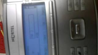 nortel 1120e phone setup 1120e [upl. by Rapp]