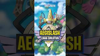 AEGISLASH A ESPADA DO REI Pokemon Pokemonvgc Aegislash Ghosttype [upl. by Yelah]