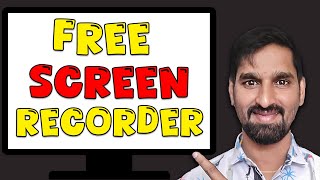 Free Screen Recorder  How To Record Your Computer Or Laptop Screen Easily [upl. by Rhoades]