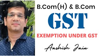 Exemptions under GST  Part  2 [upl. by Alim]