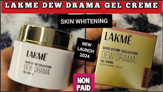 Lakme Fairness Cream  Lakme Dew Drama Gel Creme  फायदे और नुकसान  Shruti Mishra [upl. by Anahsed]