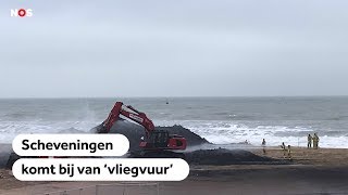 LIVE Scheveningen herstelt van vonkenregen Nieuwjaar [upl. by Drais621]