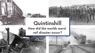 Quintinshill Rail Disaster  The Worlds Worst Rail Disaster [upl. by Alicirp]