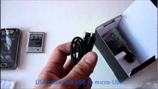 Unboxing Samsung Galaxy Ace GTS5830 [upl. by Storer]