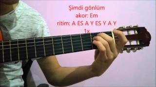 Hasretinle yandı gönlüm  Fahriye EvcenBurak Özçivit gitar  Saz Kursu Solfej [upl. by Kreiker186]