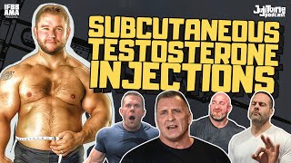 The Subcutaneous Testosterone Injection Craze  48 Jujitoine Podcast [upl. by Julia]