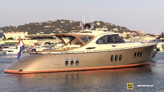 2022 Zeelander Z55 Luxury Yacht  Walkaround Tour  2021 Cannes Yachting Festival [upl. by Enelad797]