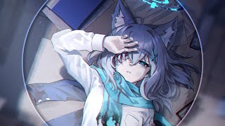 ❀「Nightcore」❀ higma  ながいよる  feat somunia  ♪ [upl. by Kcor754]