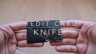 Credit Card knife [upl. by Laefar]